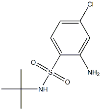 2-amino-N-tert-butyl-4-chlorobenzene-1-sulfonamide|