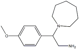 2-azepan-1-yl-2-(4-methoxyphenyl)ethanamine
