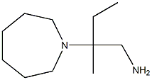 2-azepan-1-yl-2-methylbutan-1-amine Struktur