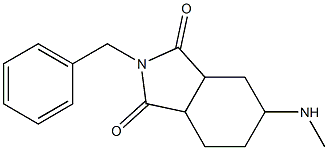 2-benzyl-5-(methylamino)hexahydro-1H-isoindole-1,3(2H)-dione 结构式