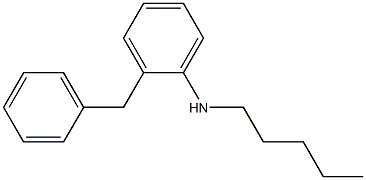  2-benzyl-N-pentylaniline