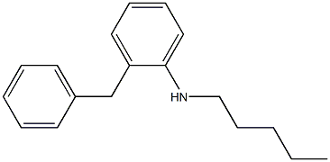 2-benzyl-N-pentylaniline