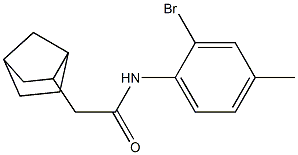 2-bicyclo[2.2.1]hept-2-yl-N-(2-bromo-4-methylphenyl)acetamide