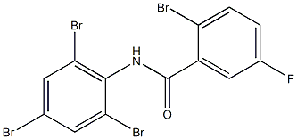  2-bromo-5-fluoro-N-(2,4,6-tribromophenyl)benzamide