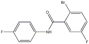 2-bromo-5-fluoro-N-(4-fluorophenyl)benzamide