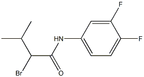 2-bromo-N-(3,4-difluorophenyl)-3-methylbutanamide|
