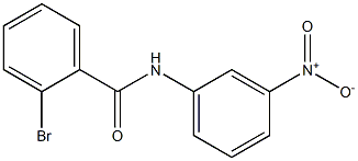 2-bromo-N-(3-nitrophenyl)benzamide 结构式