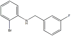 2-bromo-N-[(3-fluorophenyl)methyl]aniline