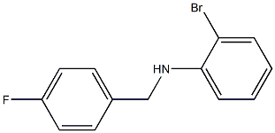 2-bromo-N-[(4-fluorophenyl)methyl]aniline|