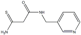 2-carbamothioyl-N-(pyridin-3-ylmethyl)acetamide