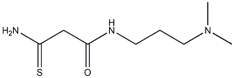 2-carbamothioyl-N-[3-(dimethylamino)propyl]acetamide