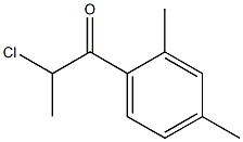 2-chloro-1-(2,4-dimethylphenyl)propan-1-one