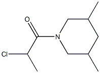 2-chloro-1-(3,5-dimethylpiperidin-1-yl)propan-1-one