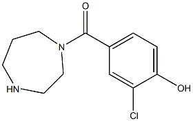 2-chloro-4-(1,4-diazepan-1-ylcarbonyl)phenol