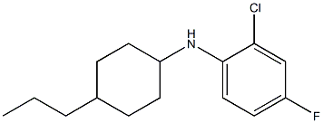 2-chloro-4-fluoro-N-(4-propylcyclohexyl)aniline