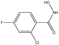  2-chloro-4-fluoro-N-hydroxybenzamide