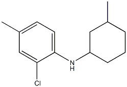 2-chloro-4-methyl-N-(3-methylcyclohexyl)aniline