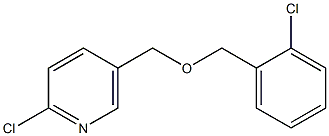 2-chloro-5-{[(2-chlorophenyl)methoxy]methyl}pyridine