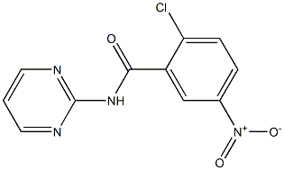  2-chloro-5-nitro-N-pyrimidin-2-ylbenzamide