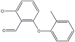  2-chloro-6-(2-methylphenoxy)benzaldehyde