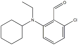 2-chloro-6-[cyclohexyl(ethyl)amino]benzaldehyde