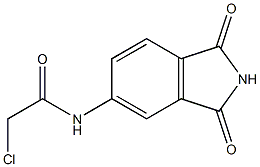 2-chloro-N-(1,3-dioxo-2,3-dihydro-1H-isoindol-5-yl)acetamide Structure