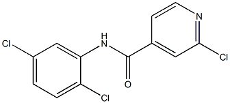 2-chloro-N-(2,5-dichlorophenyl)pyridine-4-carboxamide Structure