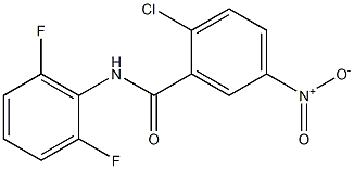 2-chloro-N-(2,6-difluorophenyl)-5-nitrobenzamide