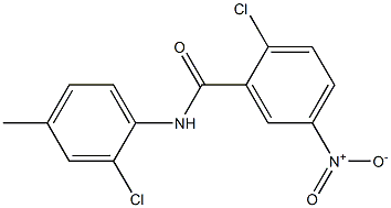 2-chloro-N-(2-chloro-4-methylphenyl)-5-nitrobenzamide
