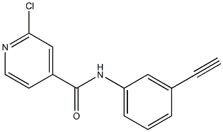  2-chloro-N-(3-ethynylphenyl)pyridine-4-carboxamide