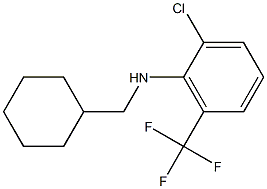 2-chloro-N-(cyclohexylmethyl)-6-(trifluoromethyl)aniline