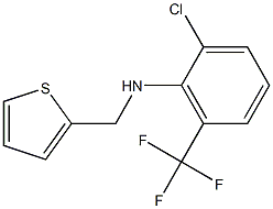 2-chloro-N-(thiophen-2-ylmethyl)-6-(trifluoromethyl)aniline