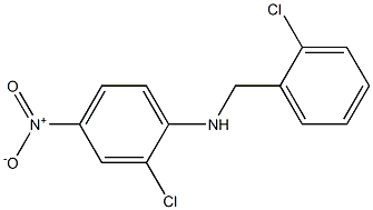  2-chloro-N-[(2-chlorophenyl)methyl]-4-nitroaniline