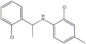 2-chloro-N-[1-(2-chlorophenyl)ethyl]-4-methylaniline