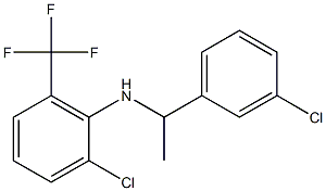 2-chloro-N-[1-(3-chlorophenyl)ethyl]-6-(trifluoromethyl)aniline|