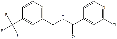 2-chloro-N-{[3-(trifluoromethyl)phenyl]methyl}pyridine-4-carboxamide