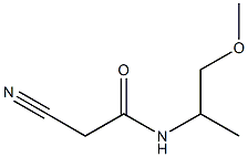 2-cyano-N-(1-methoxypropan-2-yl)acetamide