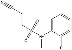  2-cyano-N-(2-fluorophenyl)-N-methylethane-1-sulfonamido