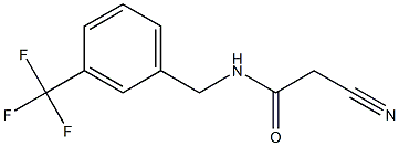 2-cyano-N-[3-(trifluoromethyl)benzyl]acetamide
