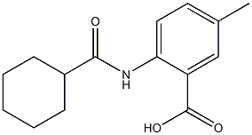2-cyclohexaneamido-5-methylbenzoic acid