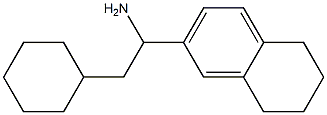 2-cyclohexyl-1-(5,6,7,8-tetrahydronaphthalen-2-yl)ethan-1-amine