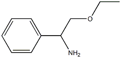 2-ethoxy-1-phenylethanamine,,结构式