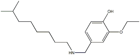  2-ethoxy-4-{[(7-methyloctyl)amino]methyl}phenol