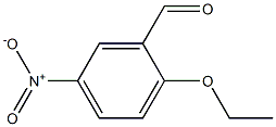 2-ethoxy-5-nitrobenzaldehyde 化学構造式