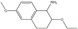 2-ethoxy-6-methoxy-1,2,3,4-tetrahydronaphthalen-1-amine|