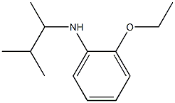 2-ethoxy-N-(3-methylbutan-2-yl)aniline Structure