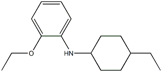 2-ethoxy-N-(4-ethylcyclohexyl)aniline 化学構造式