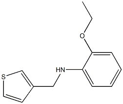 2-ethoxy-N-(thiophen-3-ylmethyl)aniline Structure