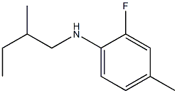 2-fluoro-4-methyl-N-(2-methylbutyl)aniline