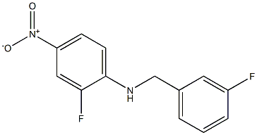 2-fluoro-N-[(3-fluorophenyl)methyl]-4-nitroaniline